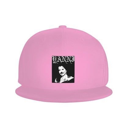 Yanni Black Metal Breathable Unisex Snapback Cap