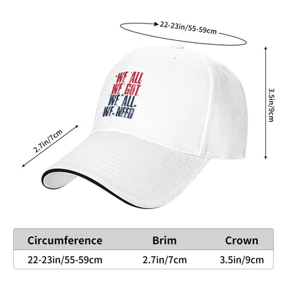 We All Need Patriot Sport Trucker Baseball Cap