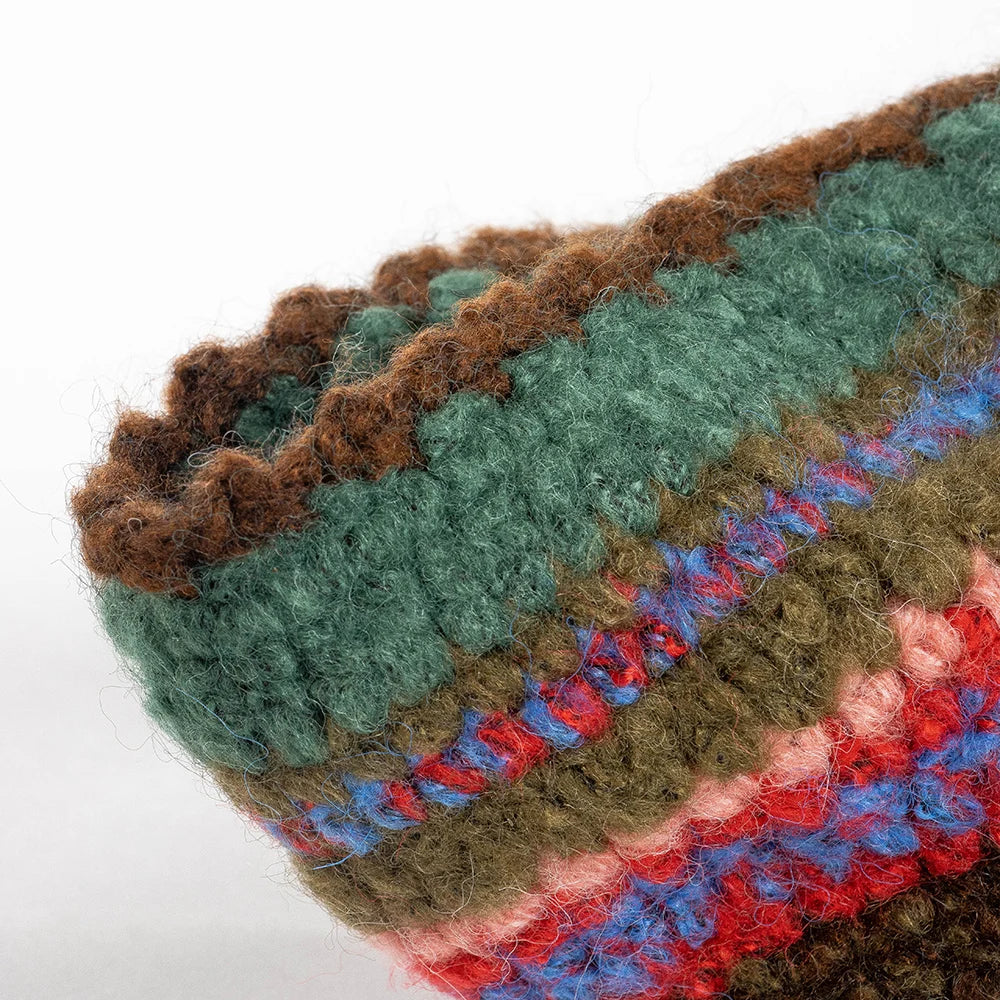 Hand Woven Colorful Knitted Winter Bucket Hat