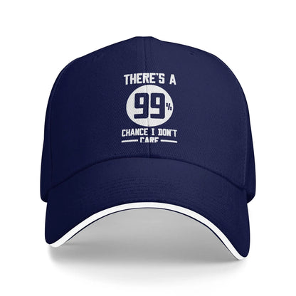 99 Percent Dont Care Y2K Trucker Baseball Cap