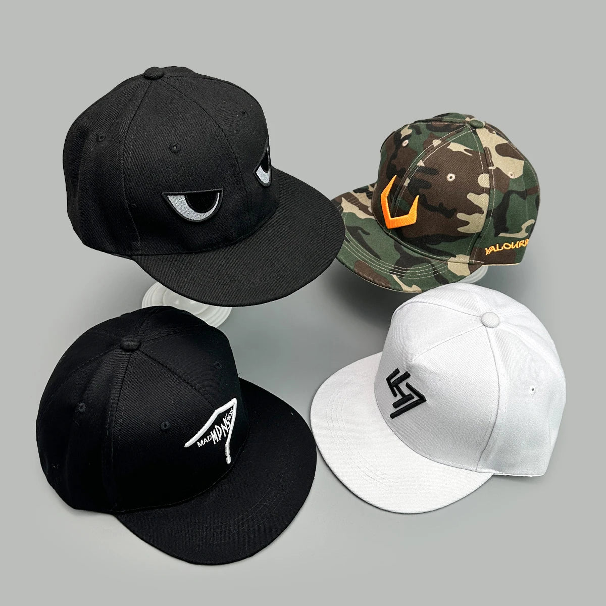 Funny Arrow Eye Embroidery Hip Hop Snapback Cap