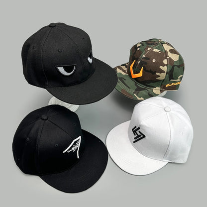 Funny Arrow Eye Embroidery Hip Hop Snapback Cap