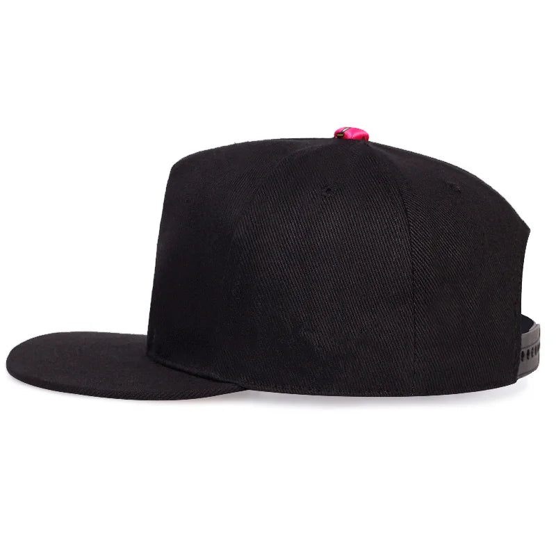 Unisex Doughnut Embroidery Street Snapback Cap