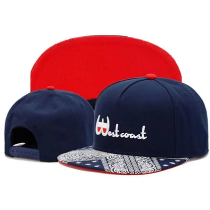 Unisex Letter Embroidery Geometric Printing Hip-hop Hats