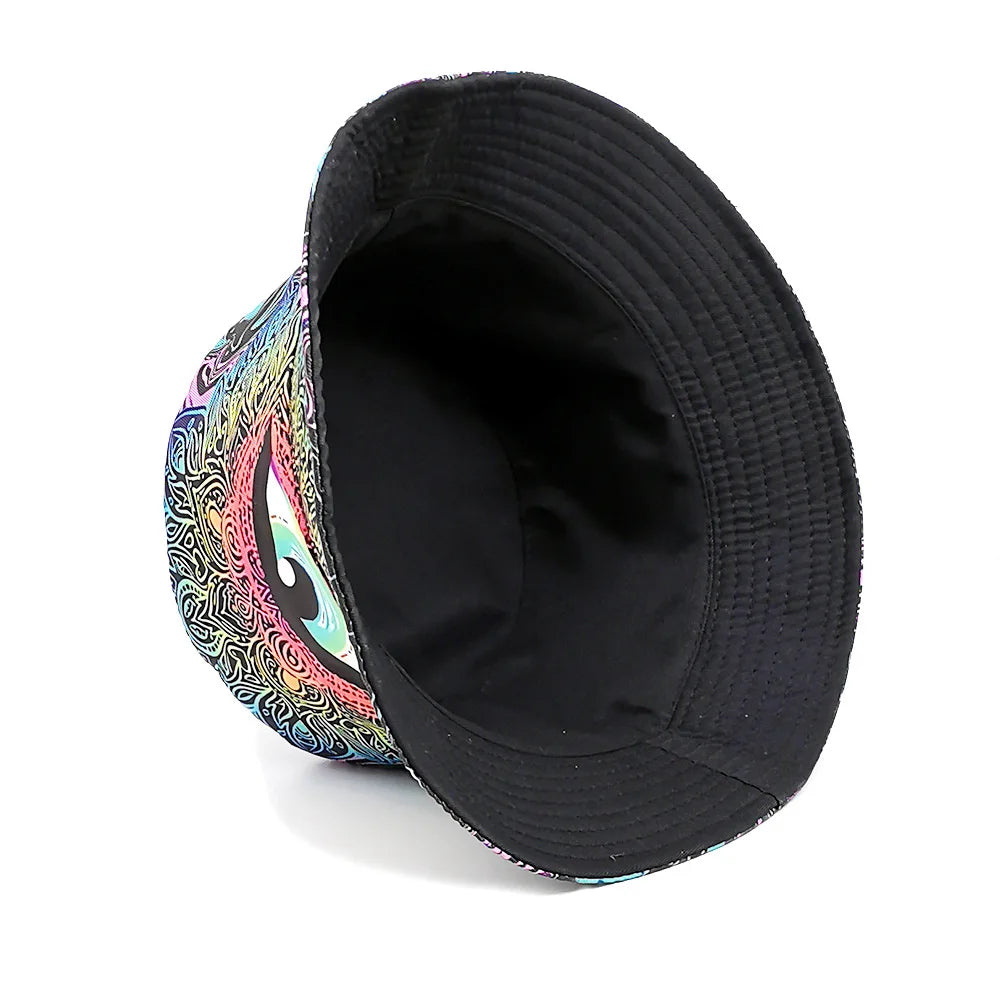 Reversible Punk Hippie Bucket Hat