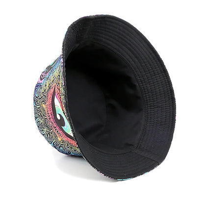 Reversible Punk Hippie Bucket Hat