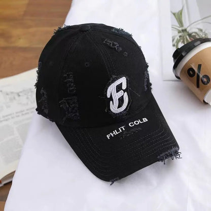 Vintage Letter Duckbill Baseball Cap