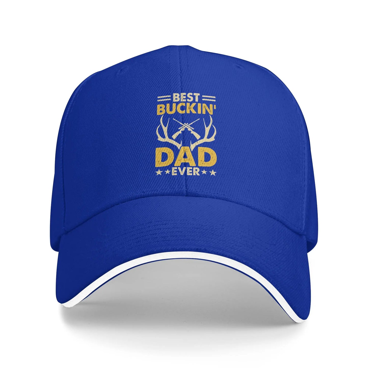 Funny Best Buckin Dad Ever Snapback Baseball Cap