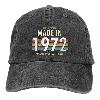 Limited Edition 1972 Vintage Baseball Cap