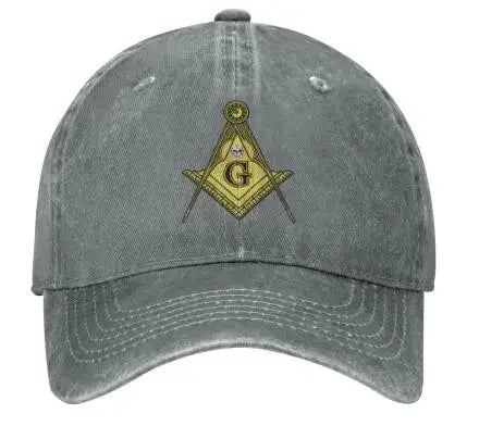 Freemason Denim Snapback Cap