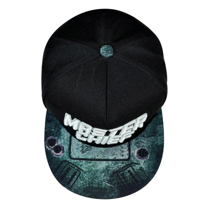 Trendy Hip-Hop Style Skull Embroidered Letter Print Baseball Cap