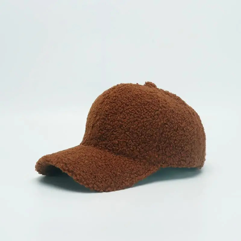Winter Faux Fur Warm Baseball Cap