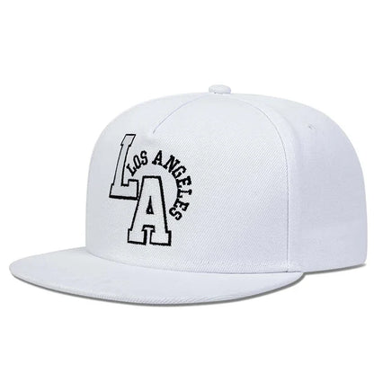 Los Angeles Letter Embroidery Outdoor Snapback Cap