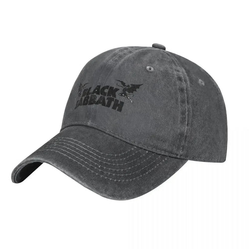 Black Sabbath Rock Washed Baseball Cap
