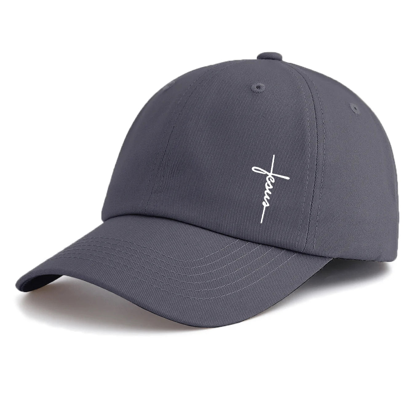 Minimalist Faith Print Retro Baseball Cap