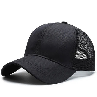 Korean Style Breathable Mesh Summer Baseball Cap