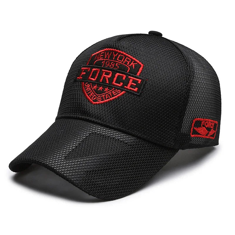 Breathable Mesh Unisex Outdoor Adjustable Baseball Cap