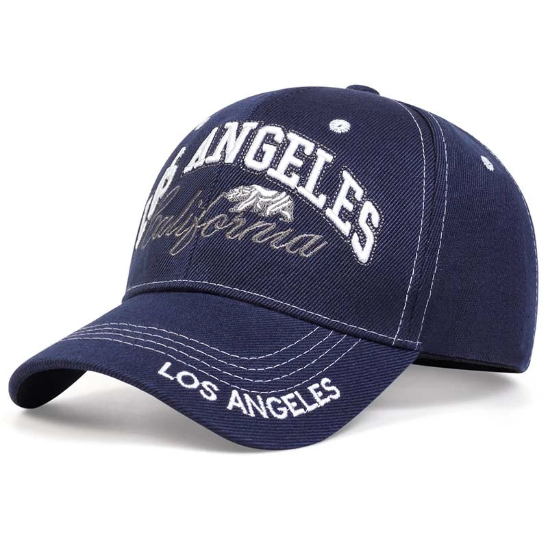 Bear Embroidered Icon Baseball Hat Men's Outdoor