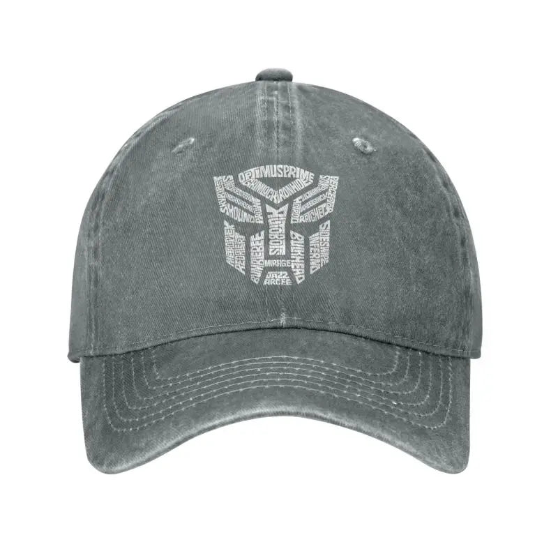 Transformer Autobots Washed Cotton Baseball Cap