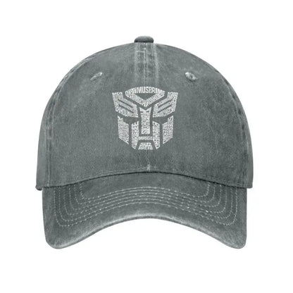 Transformer Autobots Washed Cotton Baseball Cap