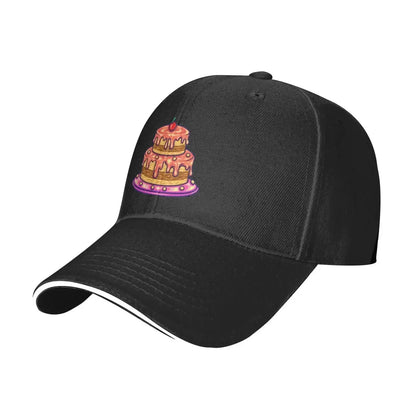 Cherry Cake Snapback Baseball Cap