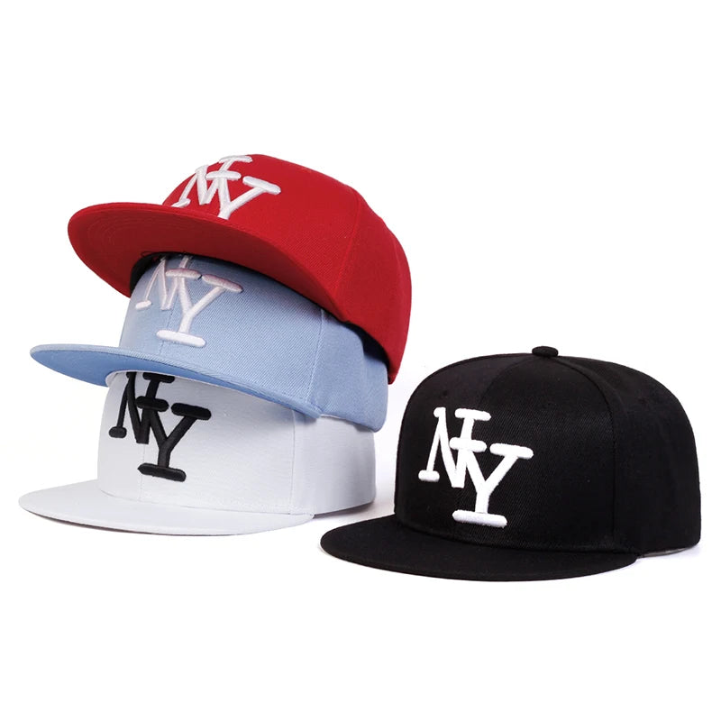 Unisex Letter Embroidery Hip-hop Hats Spring