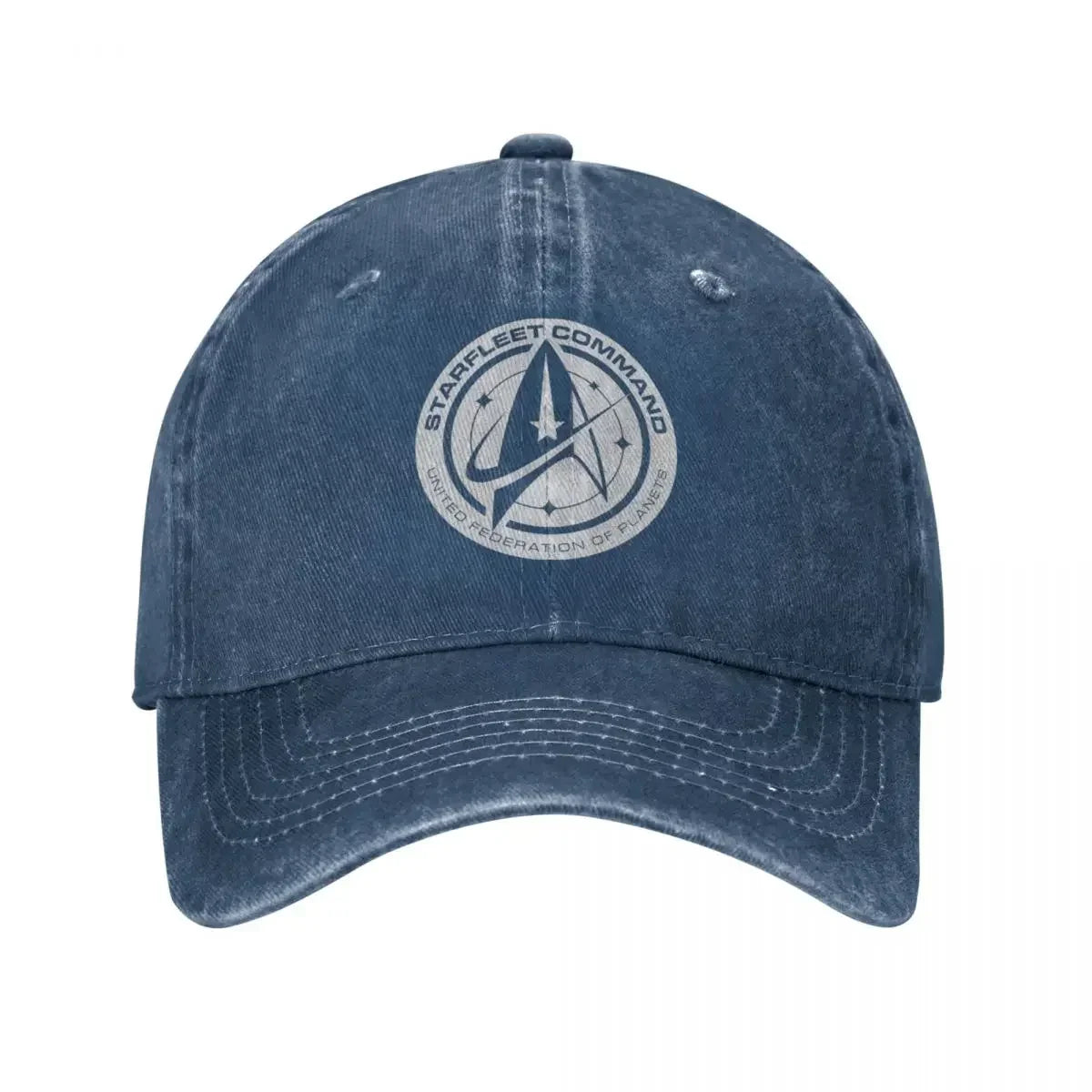 Y2K Stars Treks Distressed Baseball Cap