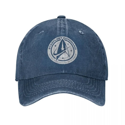Y2K Stars Treks Distressed Baseball Cap