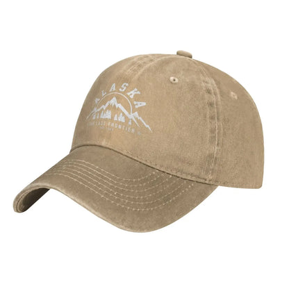 Alaska Est 1959 Mountains Baseball Cap