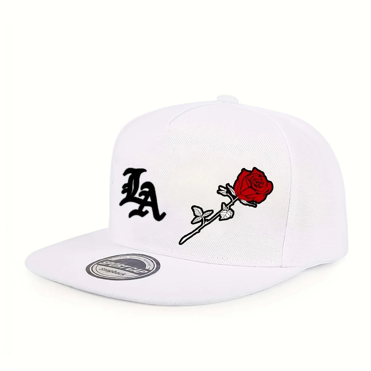 Breathable Soft Bold Logo Snapback Cap