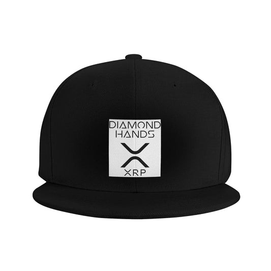 XRP Ripple Crypto Diamond Hands Unisex Snapback Cap