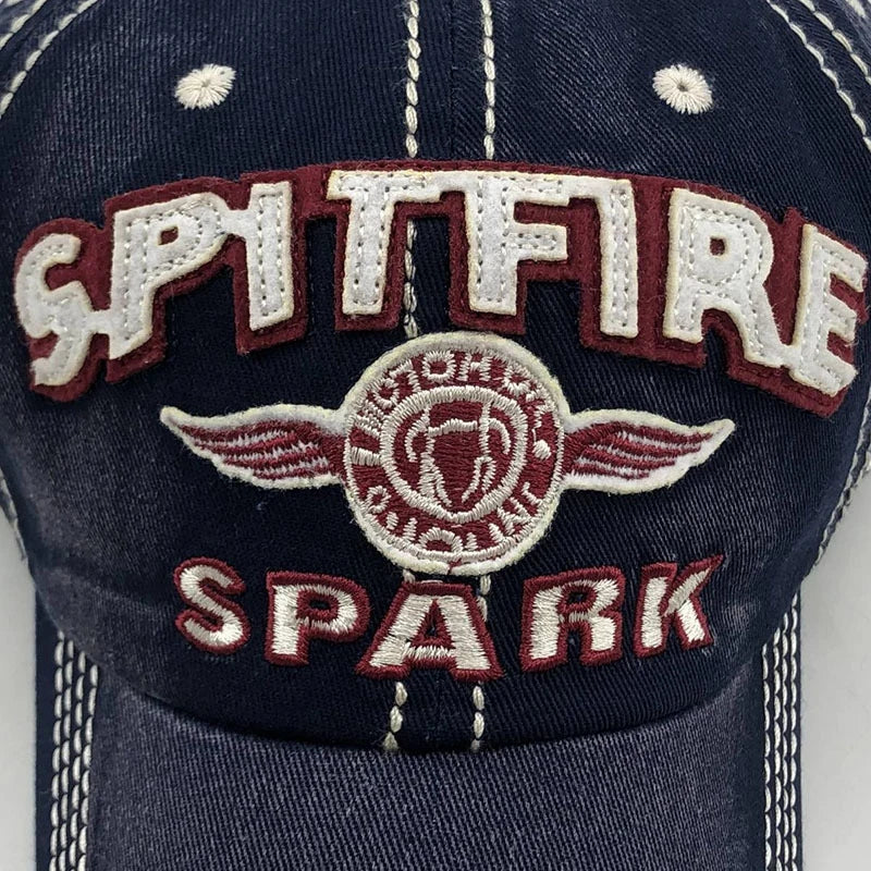 Men Hip Hop Rock Snapback Hat School Jeans Letter Printed