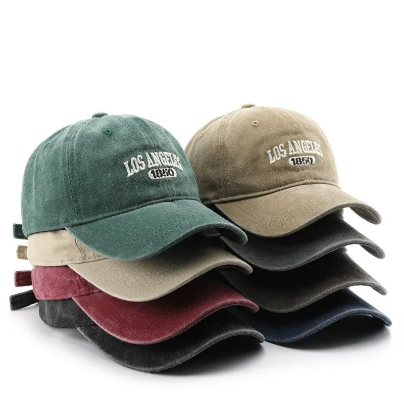 Los Angeles 1850 Embroidered Vintage Baseball Cap