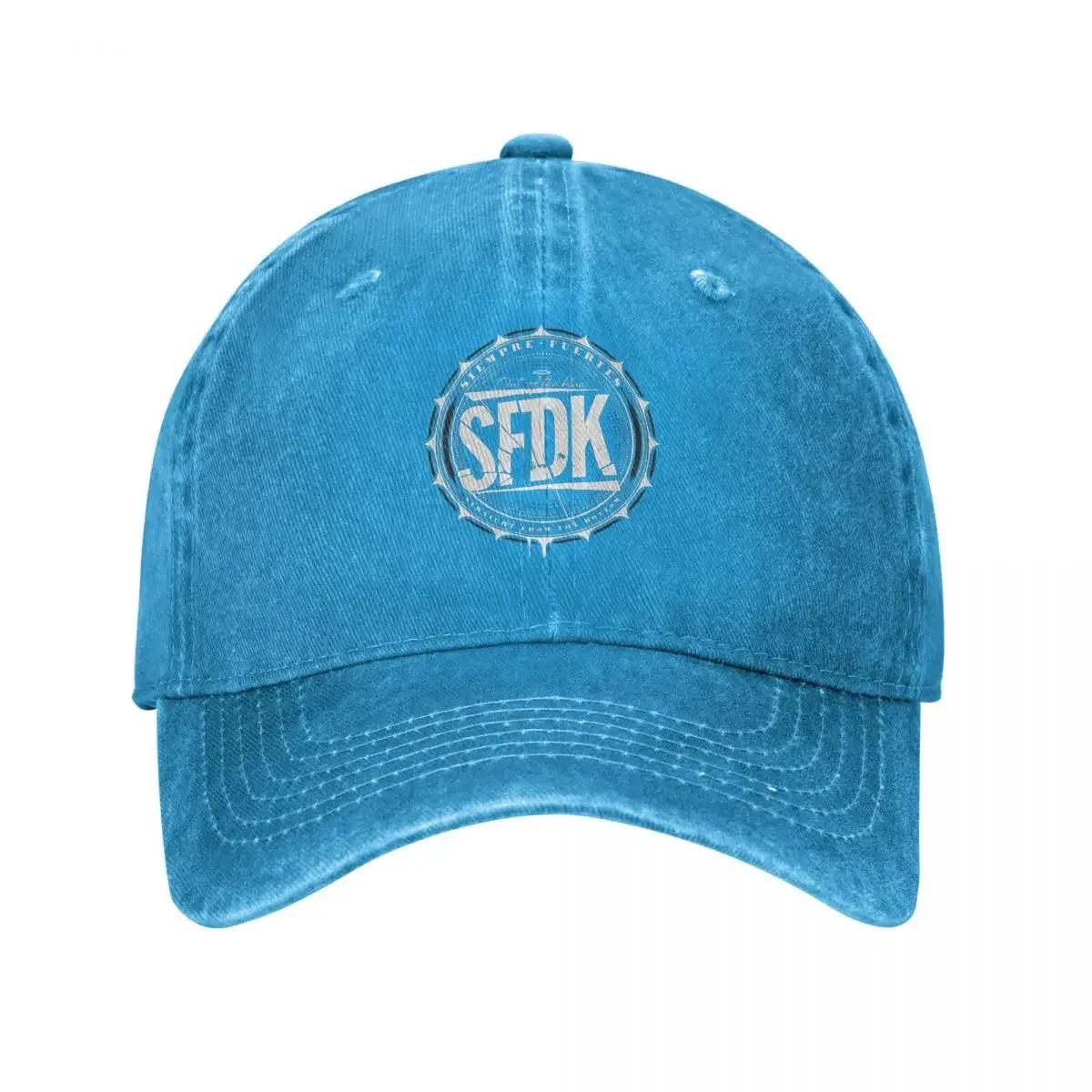Sfdk Record Distressed Baseball Cap