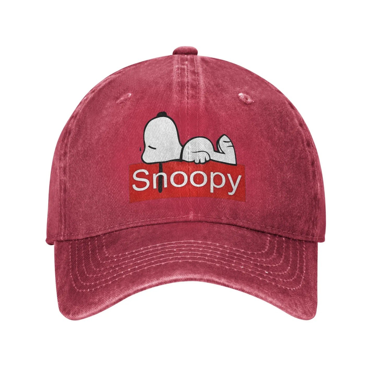 Snoopy Peanuts Distressed Baseball Cap