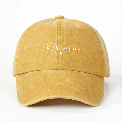 New Printed Heart Mama Fashionable Baseball Cap