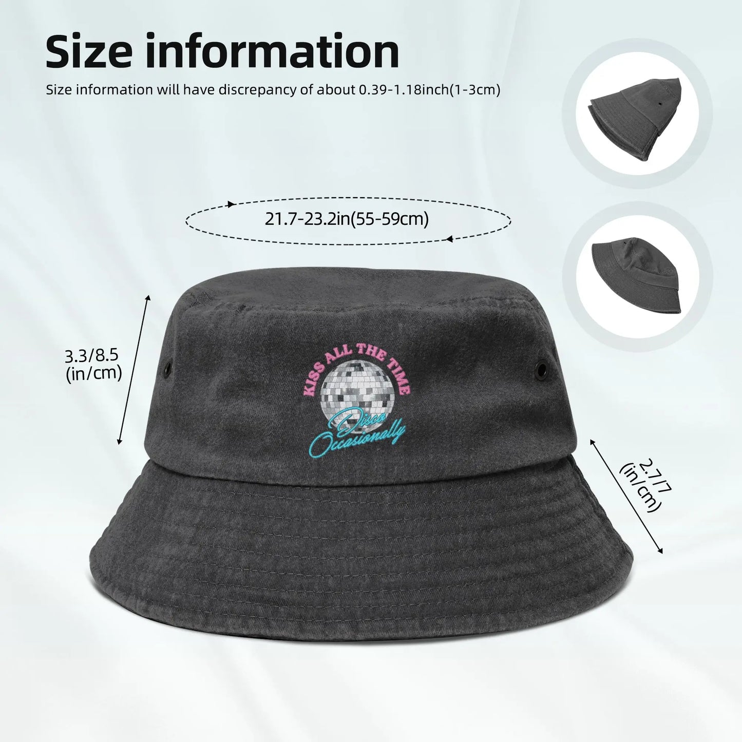 Harry Styles Kiss Disco Travel Bucket Hat