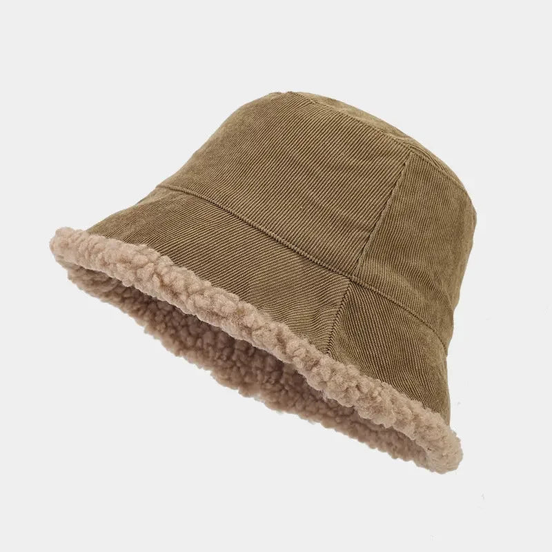 Cotton Warm Fisherman Bucket Hat