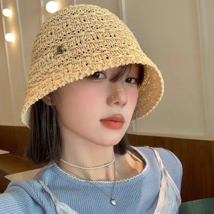 Anti-Sun Lace Hollow Breathable Bucket Hat