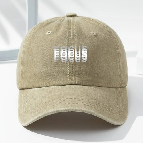Focus Print Adjustable Unisex Classic Baseball Cap