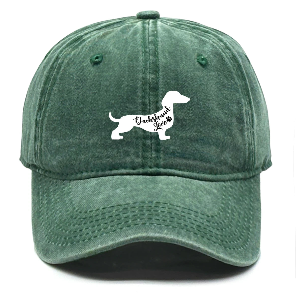 Dachshund Dog Adjustable Cotton Outdoor Baseball Cap
