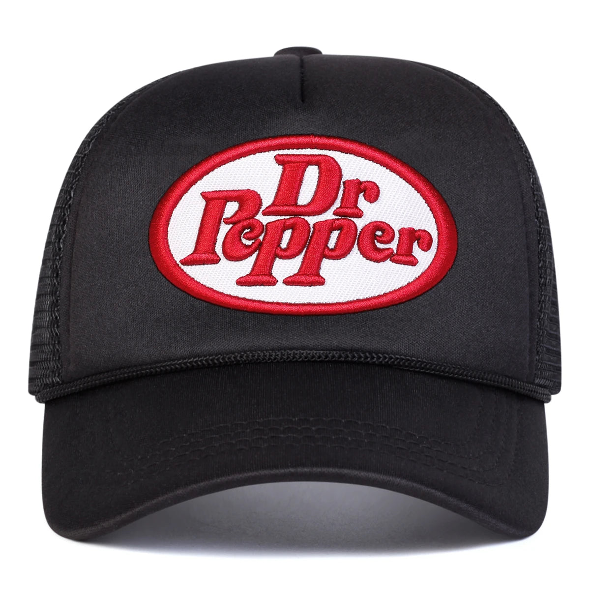 Unisex Dr Prpper Letter Embroidery Baseball Net Caps