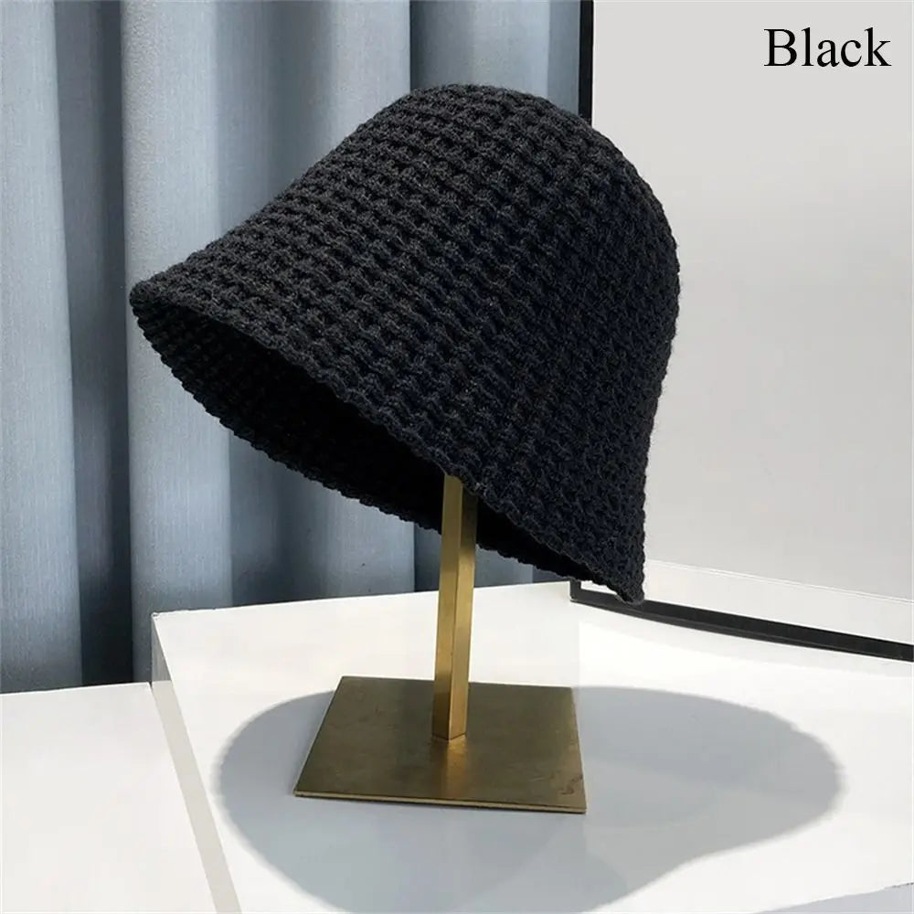Soft Knit Crochet Bucket Hat