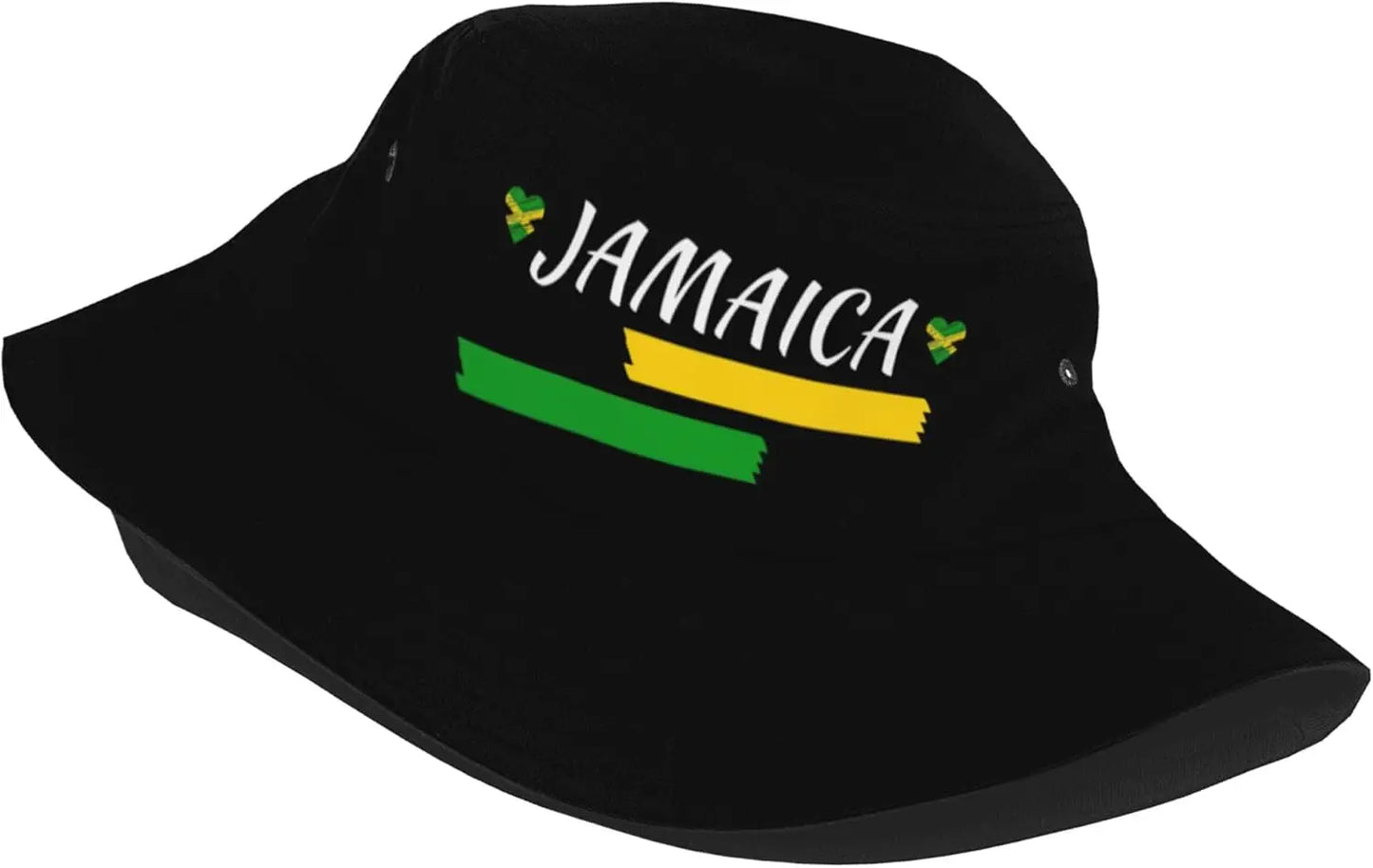Jamaica Flag Retro Bucket Hat