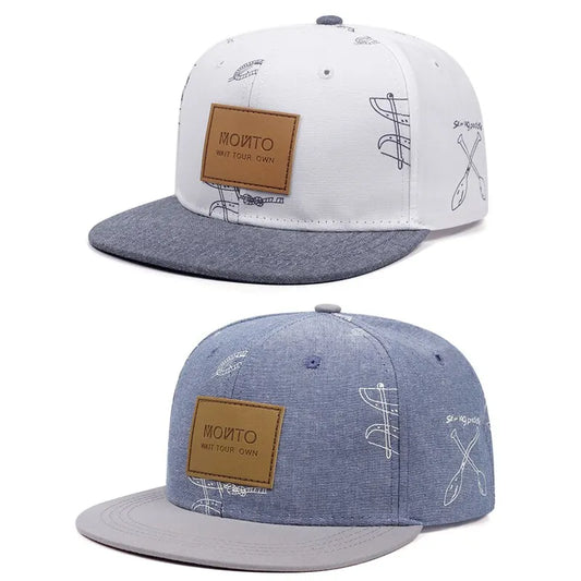 Unisex Graffiti Snapback Baseball Cap
