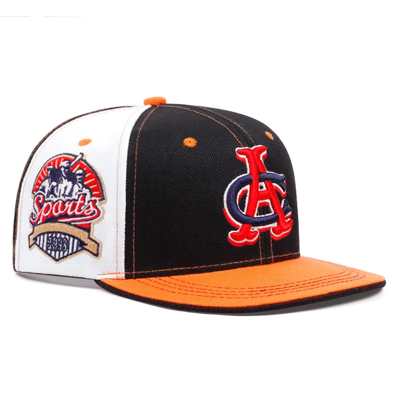 Vintage Letter Embroidery Hip Hop Cap