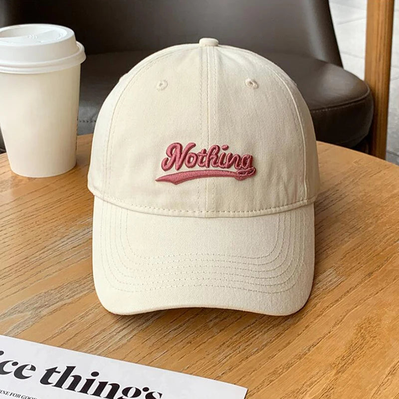 RICYGVM Letter Embroidery Baseball Hat Unisex