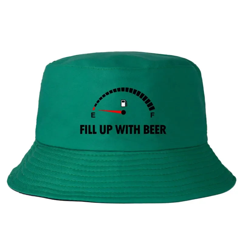 Fill Up With Beer Reversible Bucket Hat