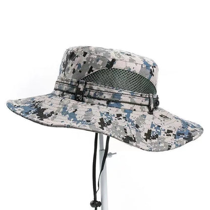 Camouflage Sun Protection Bucket Hat