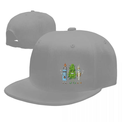 Streetwear Bud Joint Lighter Snapback Cap